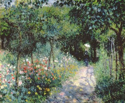 Donne in un giardino, 1873 da Pierre Auguste Renoir